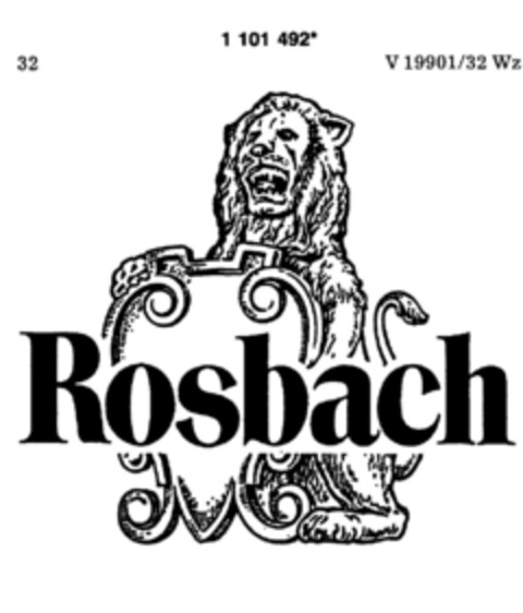 Rosbach Logo (DPMA, 07/12/1986)