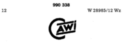 C AWI Logo (DPMA, 20.10.1978)