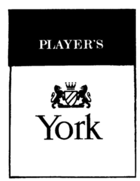 York PLAYER'S Logo (DPMA, 07.04.1972)
