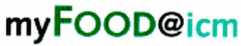 myFOOD@icm Logo (DPMA, 03/07/2000)