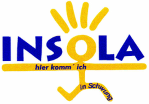 INSOLA hier komm' ich in Schwung Logo (DPMA, 10/14/2000)