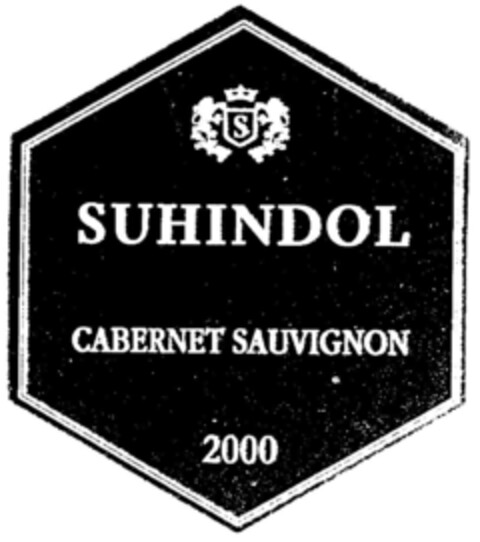 SUHINDOL CABERNET SAUVIGNON 2000 Logo (DPMA, 16.05.2001)