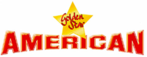 Golden Star AMERICAN Logo (DPMA, 05/18/2001)