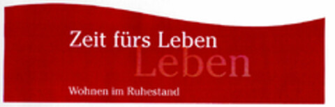 Zeit fürs Leben Leben Wohnen im Ruhestand Logo (DPMA, 12/22/2001)