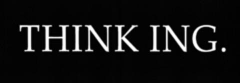 THINK ING. Logo (DPMA, 09/24/2009)