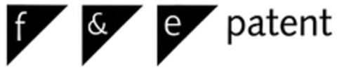 f & e patent Logo (DPMA, 11.05.2012)