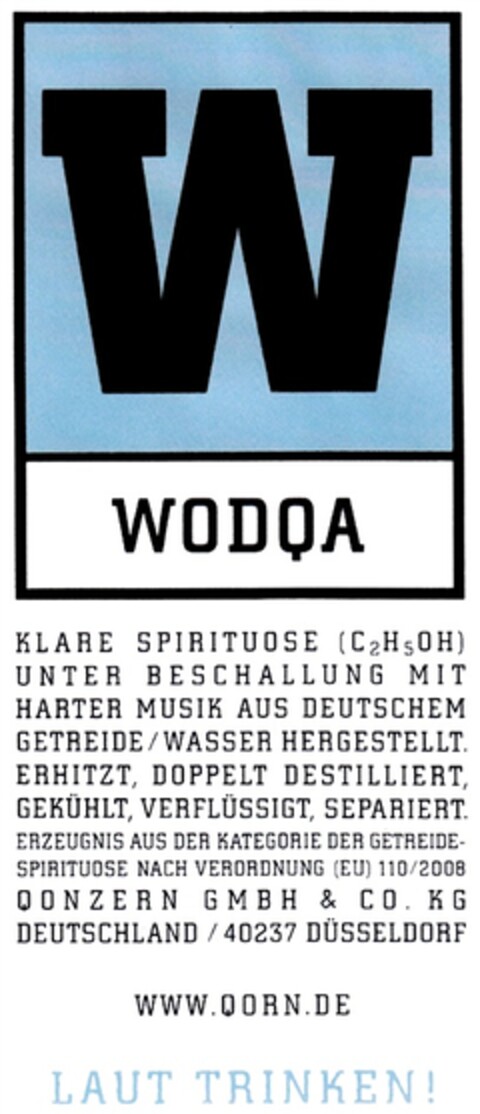 W WODQA Logo (DPMA, 01.06.2012)