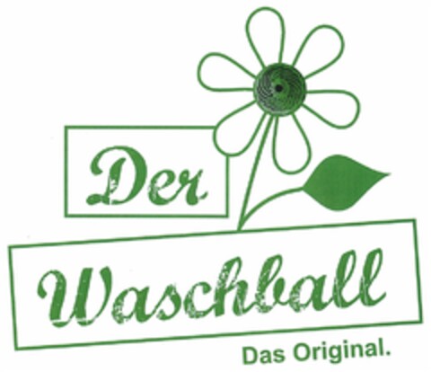 Der Waschball Das Original. Logo (DPMA, 10.08.2012)