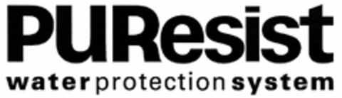 PUResist waterprotectionsystem Logo (DPMA, 07/08/2014)