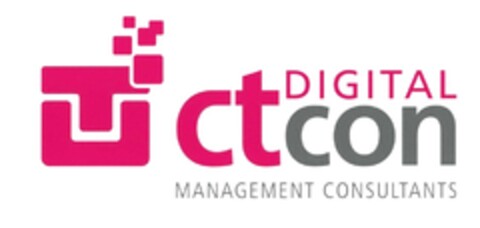 CTcon DIGITAL MANAGEMENT CONSULTANTS Logo (DPMA, 04/12/2017)