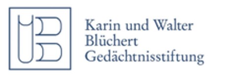 Karin und Walter Blüchert Gedächtnisstiftung Logo (DPMA, 20.10.2017)