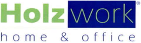 Holz work home & office Logo (DPMA, 05.05.2003)