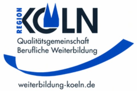 REGION KÖLN Qualitätsgemeinschaft Berufliche Weiterbildung weiterbildung-koeln.de Logo (DPMA, 07.06.2004)