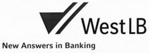 WestLB New Answers in Banking Logo (DPMA, 23.03.2005)