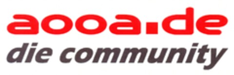 aooa.de die community Logo (DPMA, 08/10/2006)