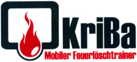 KriBa Mobiler Feuerlöschtrainer Logo (DPMA, 08.09.2006)