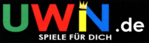 UWN.de SPIELE FÜR DICH Logo (DPMA, 17.10.2006)