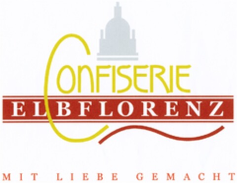 CONFISERIE ELBFLORENZ MIT LIEBE GEMACHT Logo (DPMA, 12/22/2006)