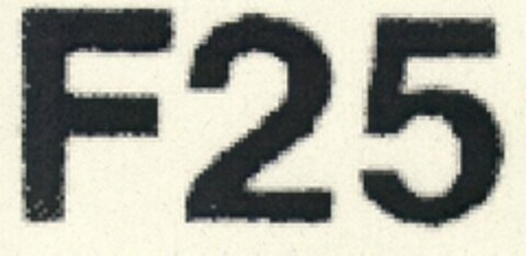 F25 Logo (DPMA, 07/24/1995)