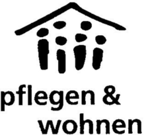 pflegen & wohnen Logo (DPMA, 26.02.1996)