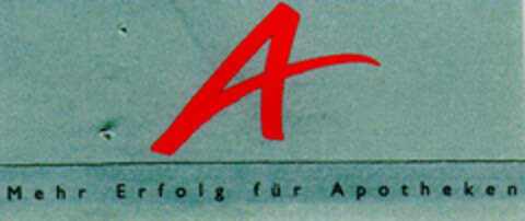 A Mehr Erfolg für Apotheken Logo (DPMA, 09/27/1996)