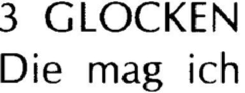 3 GLOCKEN Die mag ich Logo (DPMA, 08.11.1996)