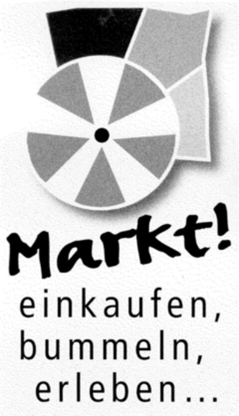 Markt! einkaufen, bummeln, erleben ... Logo (DPMA, 03/12/1998)