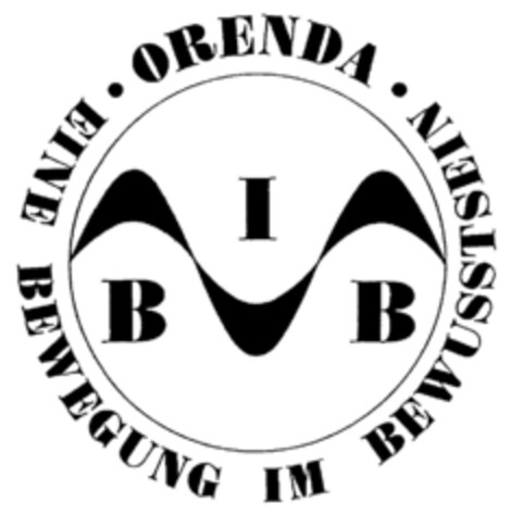 BIB ORENDA EINE BEWEGUNG IM BEWUSSTSEIN Logo (DPMA, 30.04.1998)