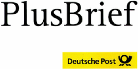 PlusBrief Deutsche Post Logo (DPMA, 30.05.1998)