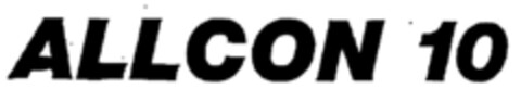 ALLCON 10 Logo (DPMA, 09.10.1998)