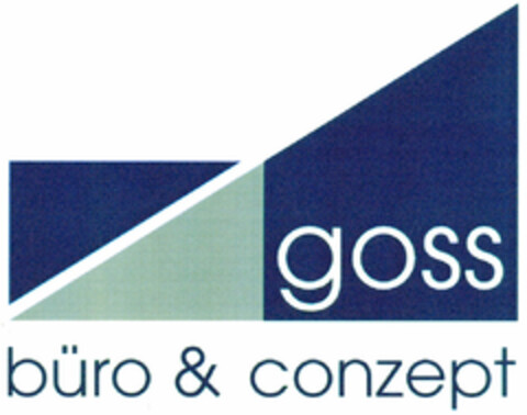 goss büro & conzept Logo (DPMA, 08.04.1999)