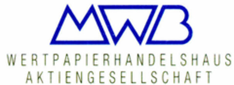 MWB WERTPAPIERHANDELSHAUS AKTIENGESELLSCHAFT Logo (DPMA, 28.10.1999)