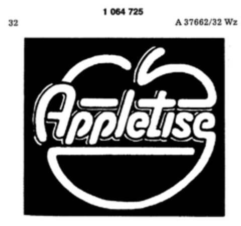 Appletise Logo (DPMA, 06.10.1983)