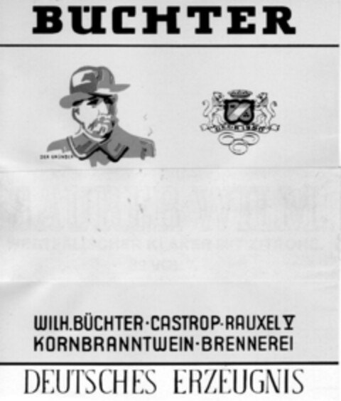 BÜCHTER Logo (DPMA, 07/02/1971)