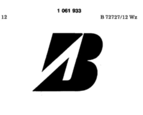 B Logo (DPMA, 11.07.1983)