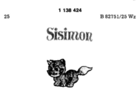 Sisimon Logo (DPMA, 23.09.1987)