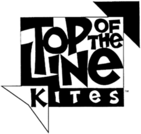 TOP OF THE LINE KITES Logo (DPMA, 30.11.1990)