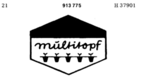 multitopf Logo (DPMA, 19.01.1973)