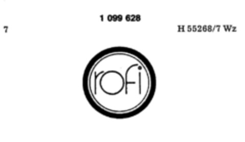 rofi Logo (DPMA, 25.11.1985)