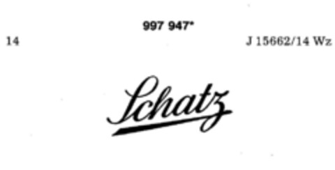 Schatz Logo (DPMA, 12/01/1979)