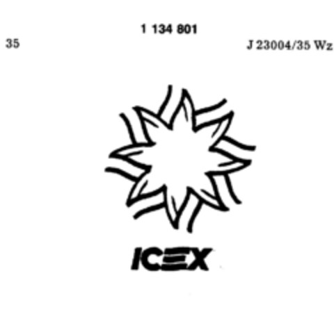 ICEX Logo (DPMA, 06/09/1988)