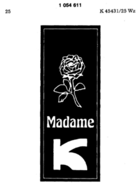 Madame K Logo (DPMA, 03.02.1983)