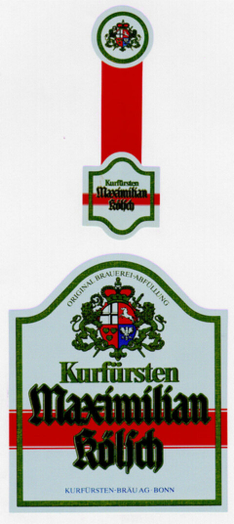 Kurfürsten Maximilian Kölsch Logo (DPMA, 25.07.1990)