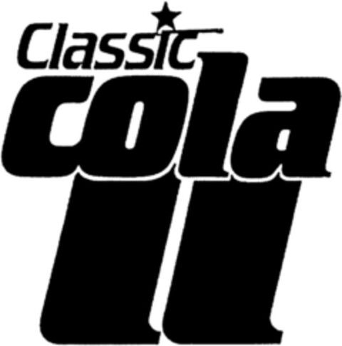 CLASSIC COLA Logo (DPMA, 08/29/1990)