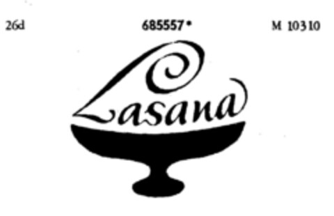 Lasana Logo (DPMA, 01.10.1955)