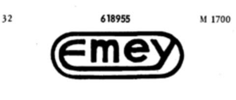 Emey Logo (DPMA, 09/27/1950)