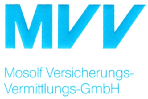 MVV Mosolf Versicherungs-Vermittlungs-GmbH Logo (DPMA, 01.03.1990)