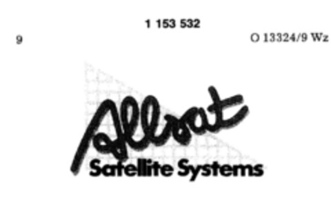 Allsat Satellite Systems Logo (DPMA, 13.04.1988)