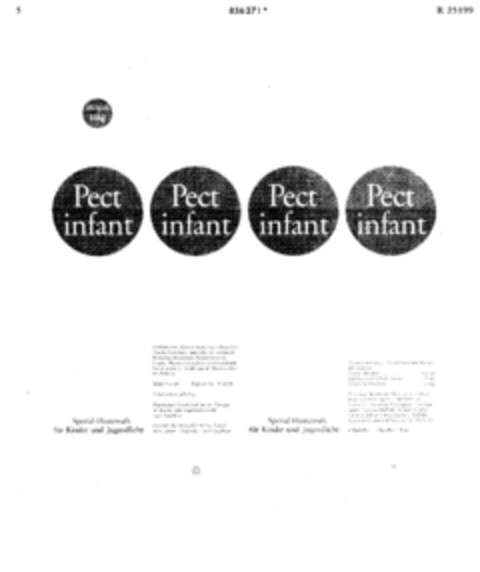 Pect infant Logo (DPMA, 18.01.1969)