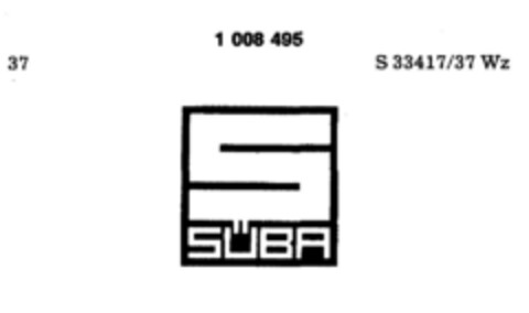 S SÜBA Logo (DPMA, 04.04.1979)